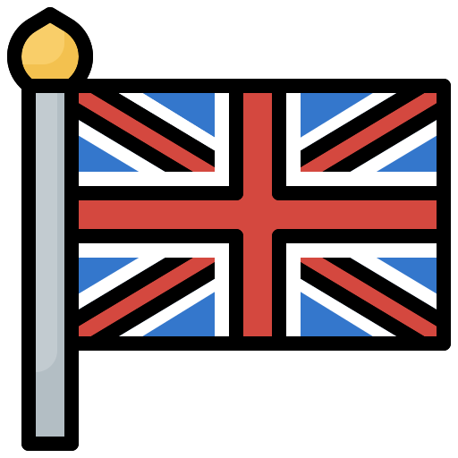 イギリス Surang Lineal Color icon