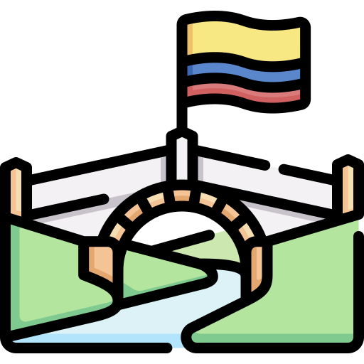 Boyaca bridge Special Lineal color icon