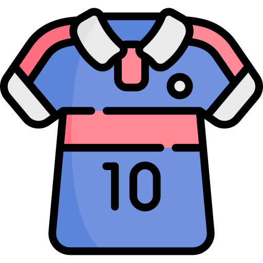 fußball-trikot Kawaii Lineal color icon