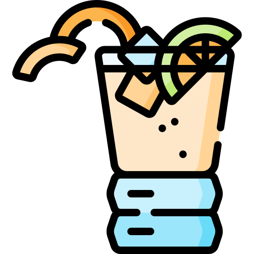 cocktail Special Lineal color icon