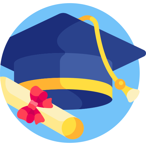 卒業 Detailed Flat Circular Flat icon