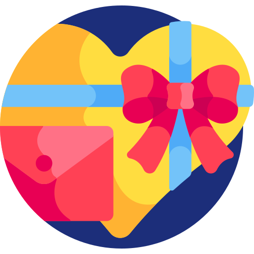 cadeaus Detailed Flat Circular Flat icoon