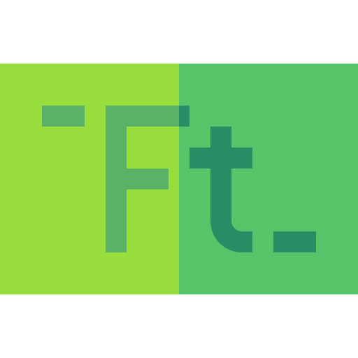 forint Basic Straight Flat icoon