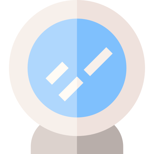 鏡 Basic Straight Flat icon