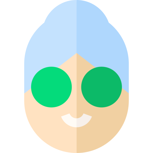 Facial mask Basic Straight Flat icon