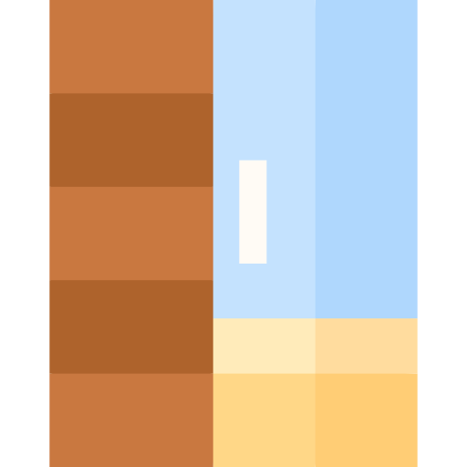 Sauna Basic Straight Flat icon