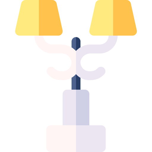 lampa Basic Rounded Flat ikona