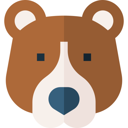 oso Basic Straight Flat icono