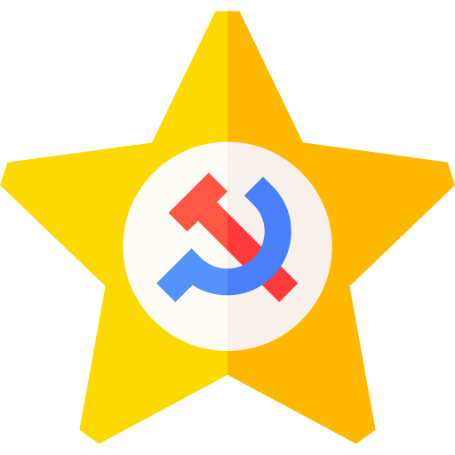 comunismo Basic Straight Flat icono