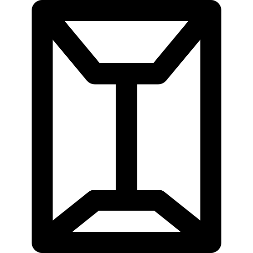 서류 Basic Black Outline icon