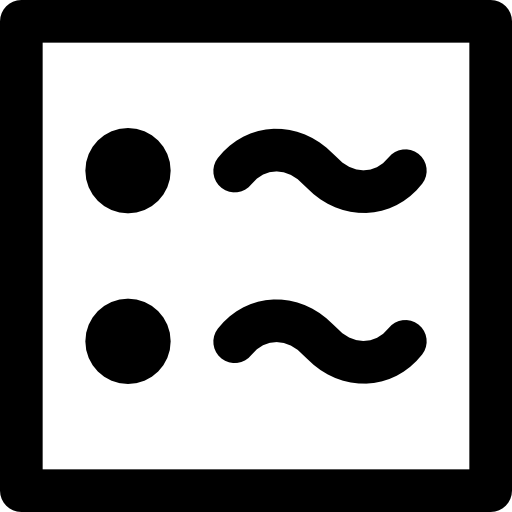 sello Basic Black Outline icono