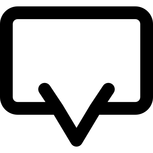 plaudern Basic Black Outline icon