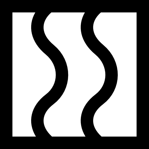 distorsionar Basic Black Outline icono
