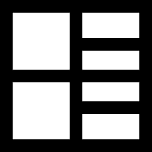 layout Basic Black Outline icon