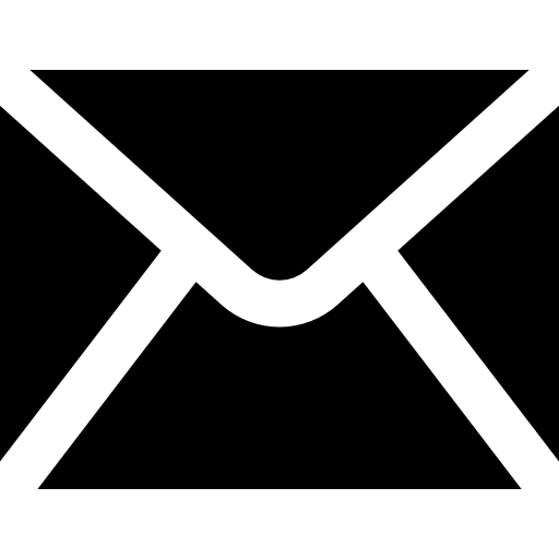 mail Basic Black Solid icon