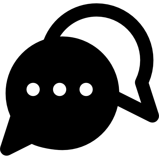 chiacchierata Basic Black Solid icona