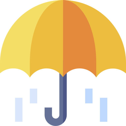 Umbrella Basic Straight Flat icon