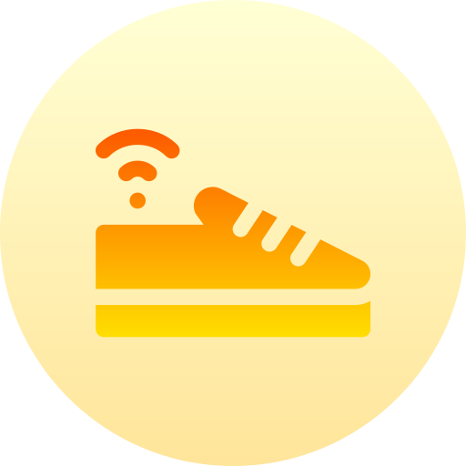 신발 Basic Gradient Circular icon