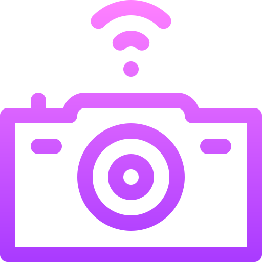 Камера Basic Gradient Lineal color иконка