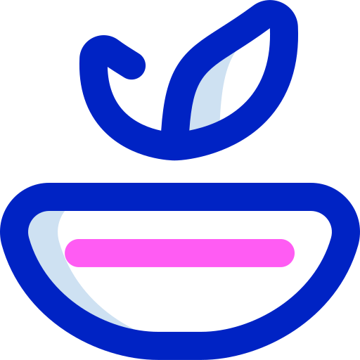 비건 음식 Super Basic Orbit Color icon