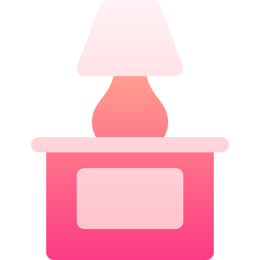 Table lamp Basic Gradient Gradient icon