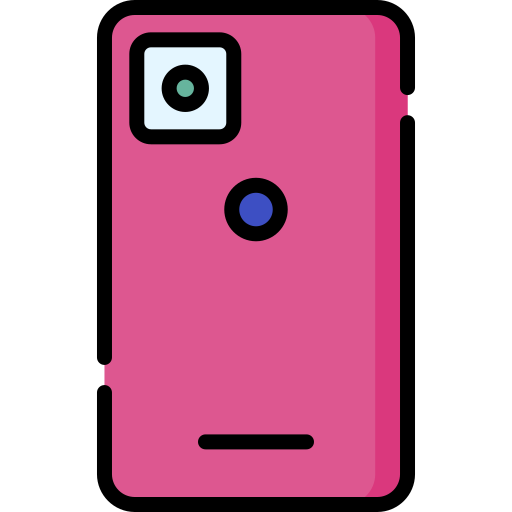 fotocamera del telefono Special Lineal color icona