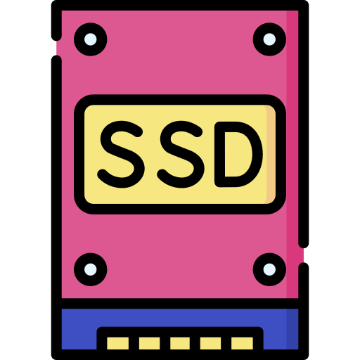 Ssd card Special Lineal color icon