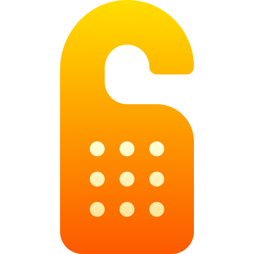 Doorknob Basic Gradient Gradient icon