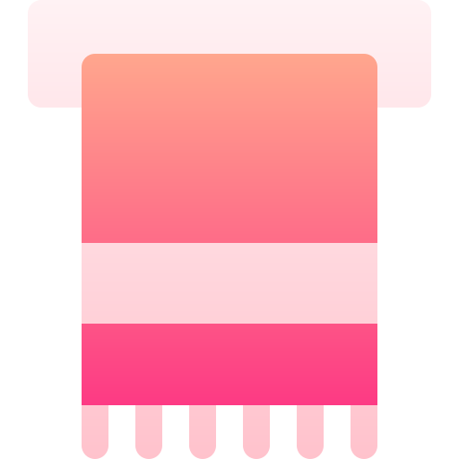 Towel Basic Gradient Gradient icon