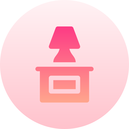 테이블 램프 Basic Gradient Circular icon