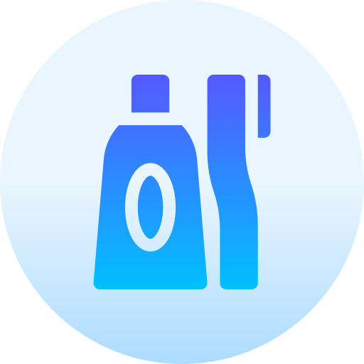 Toothpaste Basic Gradient Circular icon