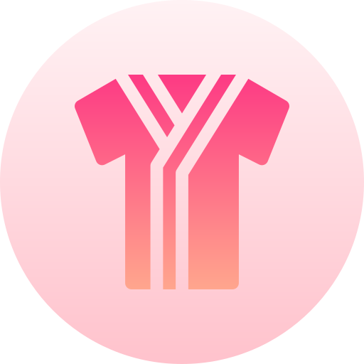 Bathrobe Basic Gradient Circular icon