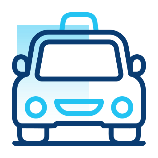 taxi Generic Rounded Shapes icono