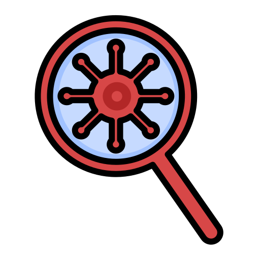 Magnifying glass Generic Outline Color icon