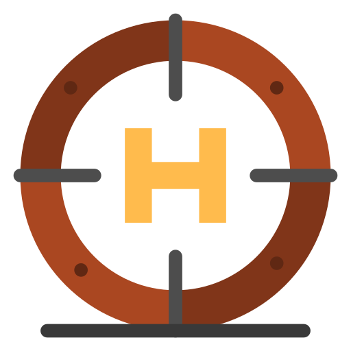 Helipad Generic Flat icon