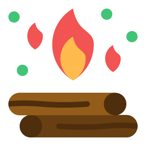 キャンプファイヤー Generic Flat icon