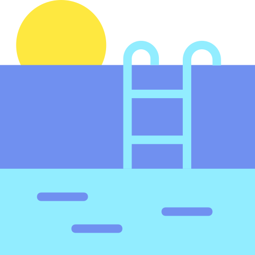 piscine Generic Flat Icône