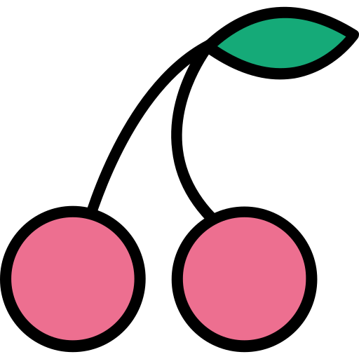 Cherry Generic Outline Color icon