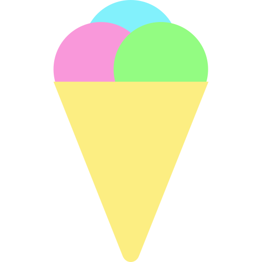 crème glacée Generic Flat Icône