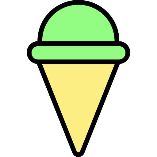 アイスクリーム Generic Outline Color icon