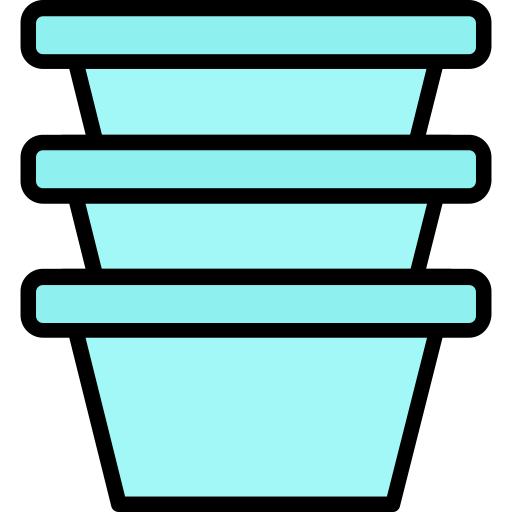 접시 Generic Outline Color icon