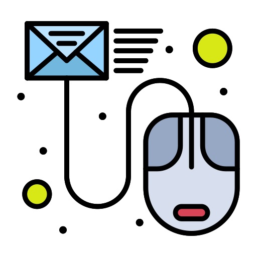 e-mail Flatart Icons Lineal Color icona