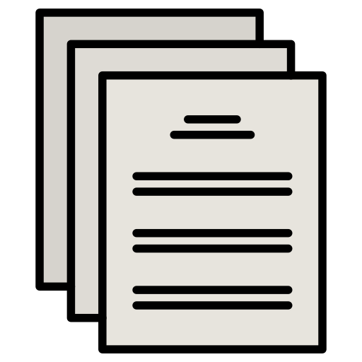 Files Generic Outline Color icon