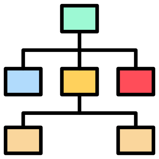 로드맵 Generic Outline Color icon