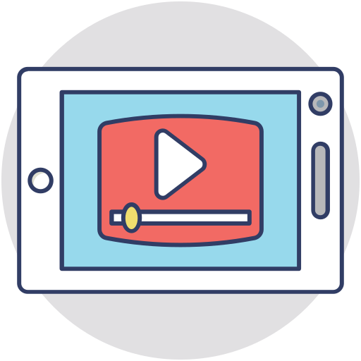marketing video Generic Rounded Shapes icona
