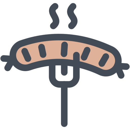 hotdog Generic Outline Color icon