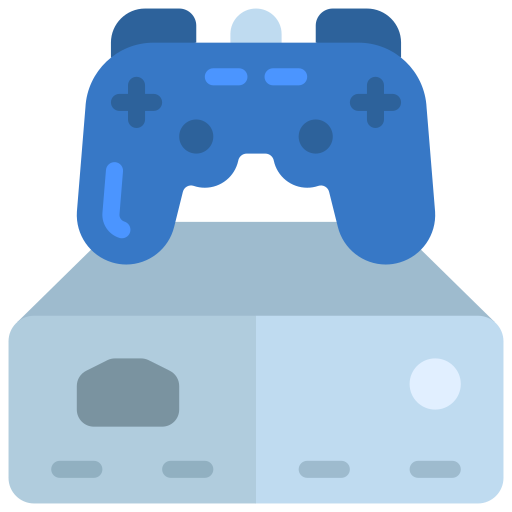 Game console Juicy Fish Flat icon