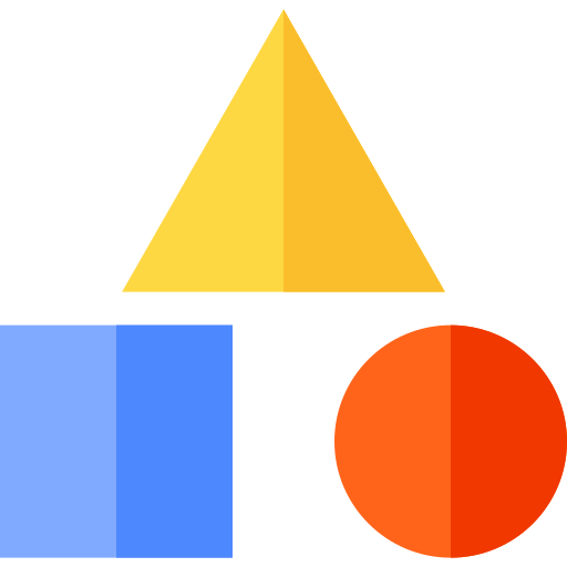 formas Basic Straight Flat icono