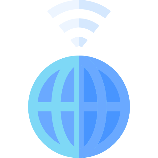 señal wifi Basic Straight Flat icono