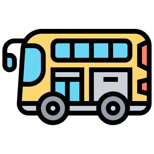 autobus Meticulous Lineal Color Icône